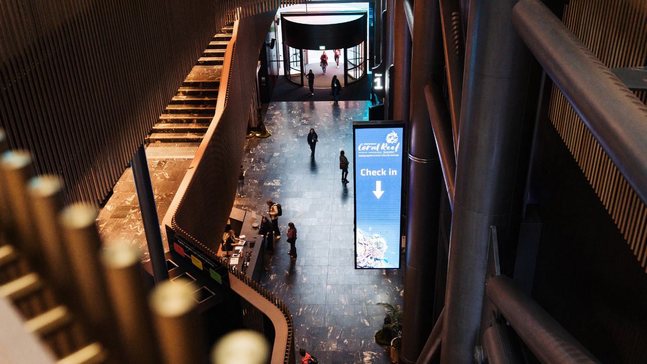 NZICC's Atrium Entrance