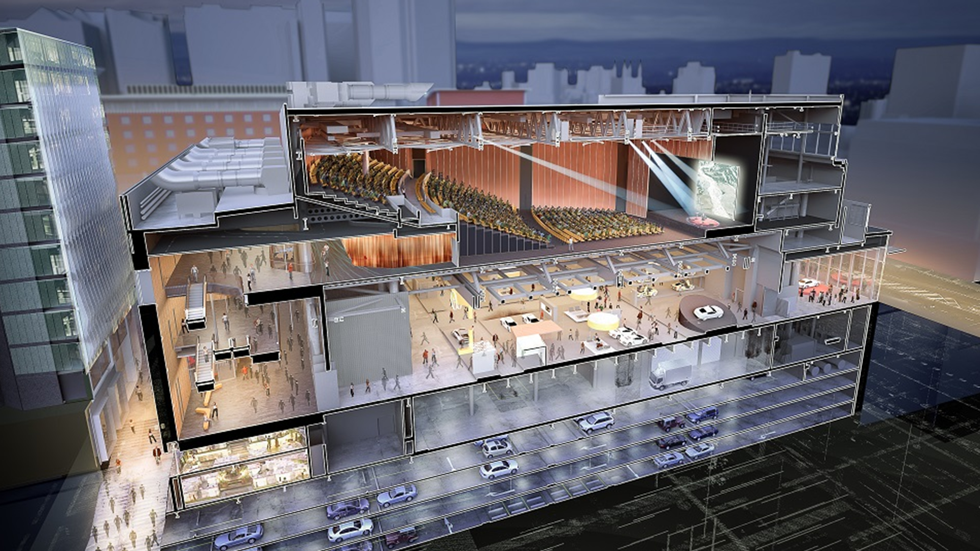 Venue overview of NZICC