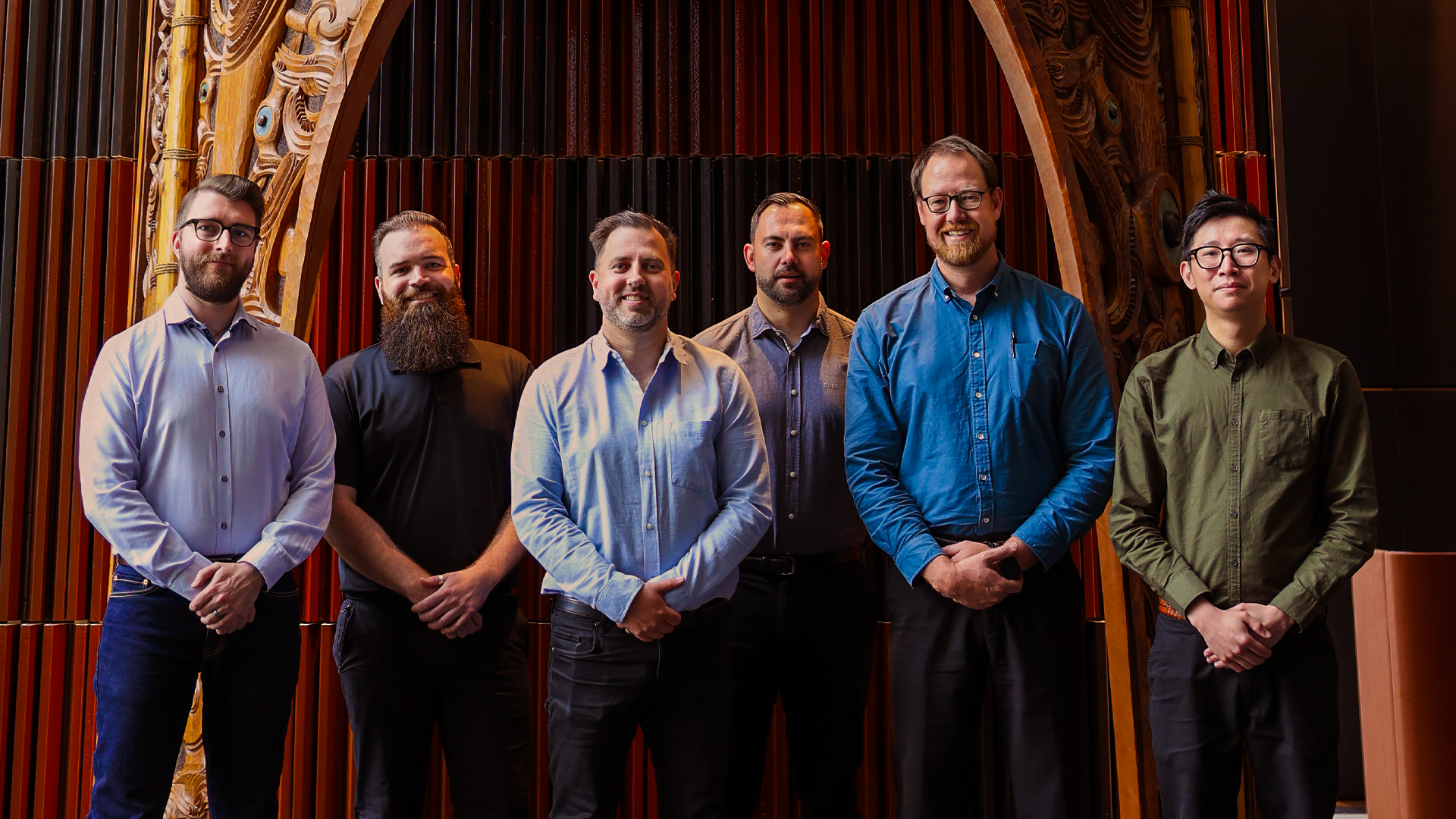 NW Group team photo at the New Zealand International Convention Centre NZICC
