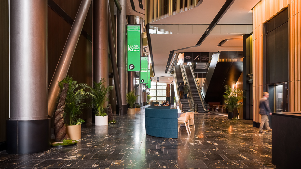 Venue map of NZICC Auckland, showing layout and key areas for your conference.