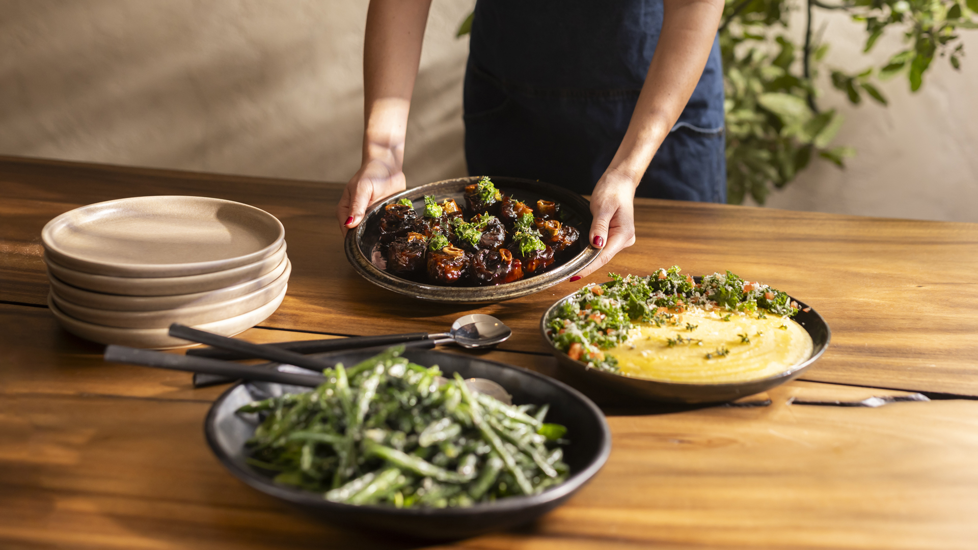Food that will be served at the New Zealand International Conference Centre in Auckland