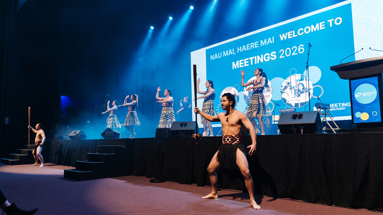 Cultural performance at NZICC