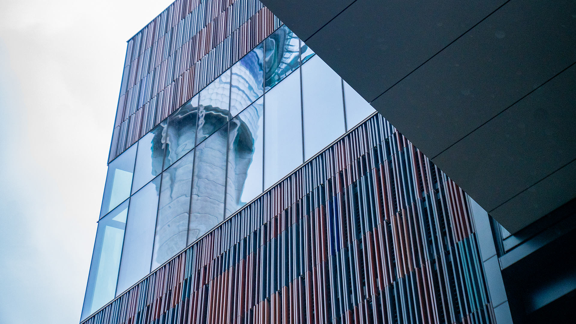 Pekerangi A Wall of Embrace by Peata Larkin artist at New-Zealand International Convention Centre NZICC